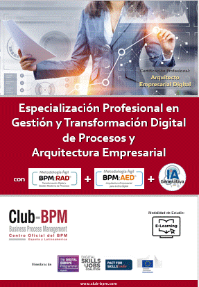 Programa Académico de Especialización Profesional en BPM y Arquitectura Empresarial Digital